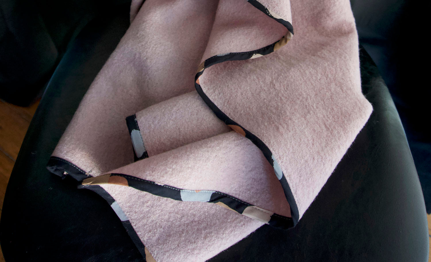 Easy Gift Idea - The Bias Bound Woollen Blanket
