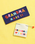 Grandma Made It/Grandma Loves You! Woven Labels