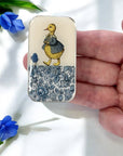 Duck & Flower Notions Tin