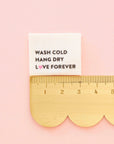 Wash Cold Hang Dry - Organic Cotton Knitting & Sewing Labels