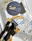 Chickadee-dee Bird - Embroidery Hoop Kit, Nest Embirdery