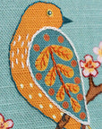 Birds & Blossoms - Printed Linen Embroidery Kit, Corinne Lapierre