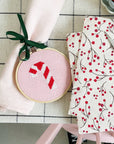 Candy Cane Cross Stitch Kit
