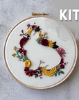 Spring Hops - Embroidery Hoop Kit, Nest Embirdery