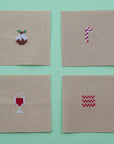Mini Bauble Cross Stitch Kit: Season's Greetings