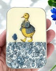 Duck & Flower Notions Tin