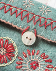 Sewing Pouch - Felt Hand Stitching Kit, Corinne Lapierre.