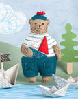 Marcel the Sailor Bear - Felt Hand Stitching Kit, Corinne Lapierre