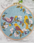 Dawn Chorus - Felt Appliqué Hoop Kit, Corinne Lapierre
