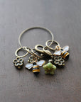 Bee and Bloom Stitch Markers
