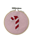 Candy Cane Cross Stitch Kit