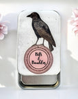 Bits & Baubles Crow Notions Tin