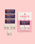 Grandma Made It/Grandma Loves You! Woven Labels