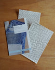 Sashiko Hitomezashi Inspired Mending Stick and Stitch Patterns