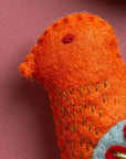 PRE-ORDER. Folk Birds - Felt Hand Stitching Kit, Corinne Lapierre