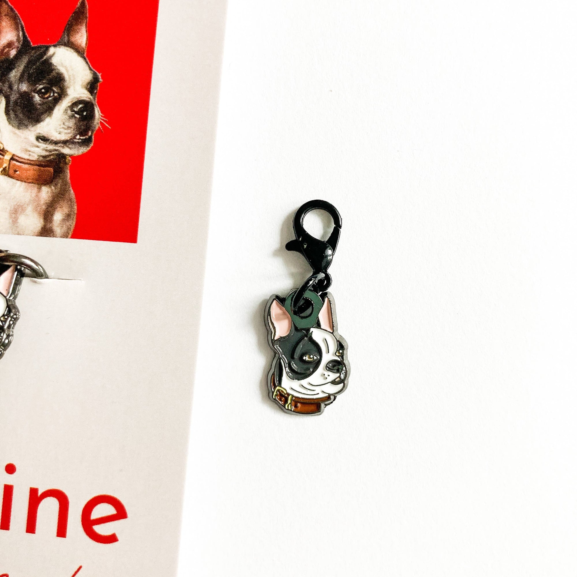 Boston Terrier Notions Tin