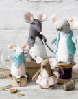 Mouse Family - Felt Hand Stitching Kit, Corinne Lapierre