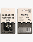 Dungarees Hardware Kit | Matte Black