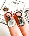 Pack O' Cats & Dogs Stitch Marker Set