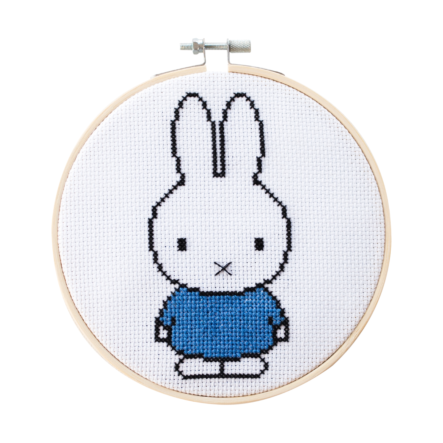 Miffy Blue Cross Stitch Kit: Blue Top