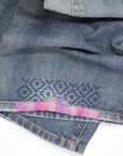 Sashiko Inspired Mending Stick and Stitch Starter Pack