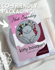 Kitty Bouquet - Embroidery Hoop Kit, Nest Embirdery