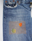 Sashiko Inspired Mending Stick and Stitch Starter Pack