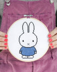 Miffy Blue Cross Stitch Kit: Blue Top