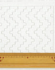 Sashiko Cotton Fabric - White Coaster