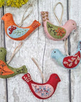 Folk Birds - Felt Hand Stitching Kit, Corinne Lapierre
