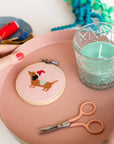 Christmas Dachshund Cross Stitch Kit