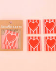 Made with Love Valentines Heart - Sewing & Knitting Labels