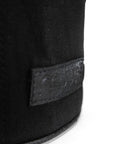 Canvas Saturn Project Bag: Black