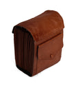 Betina XL Needle Case: Rich Brown