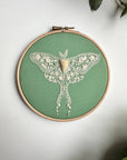Vintage Moth - Embroidery Hoop Kit, Nest Embirdery