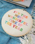 It's The Most Wonderful Time Cross Stitch Kit