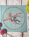 Birds & Blossoms - Printed Linen Embroidery Kit, Corinne Lapierre