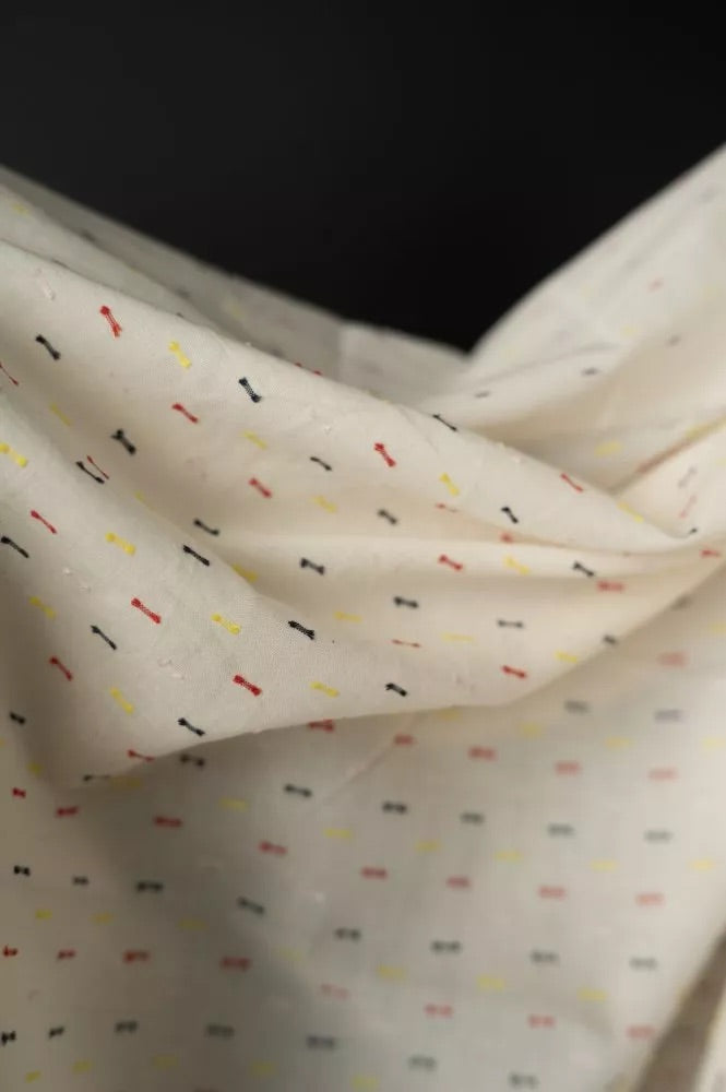 Sprinkles Dobby Indian Cotton