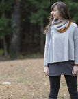 Cappuccino Cowl, Elizabeth Smith Knits. Print Knitting Pattern