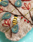 Beehive - Felt Hand Stitching Kit, Corinne Lapierre