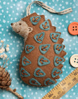 Folk Hedgehog - Felt Hand Stitching Kit, Corinne Lapierre