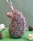 Folk Hedgehog - Felt Hand Stitching Kit, Corinne Lapierre