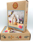 Llamas - Felt Hand Stitching Kit, Corinne Lapierre