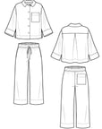 Closet Core Patterns Fran Pajamas