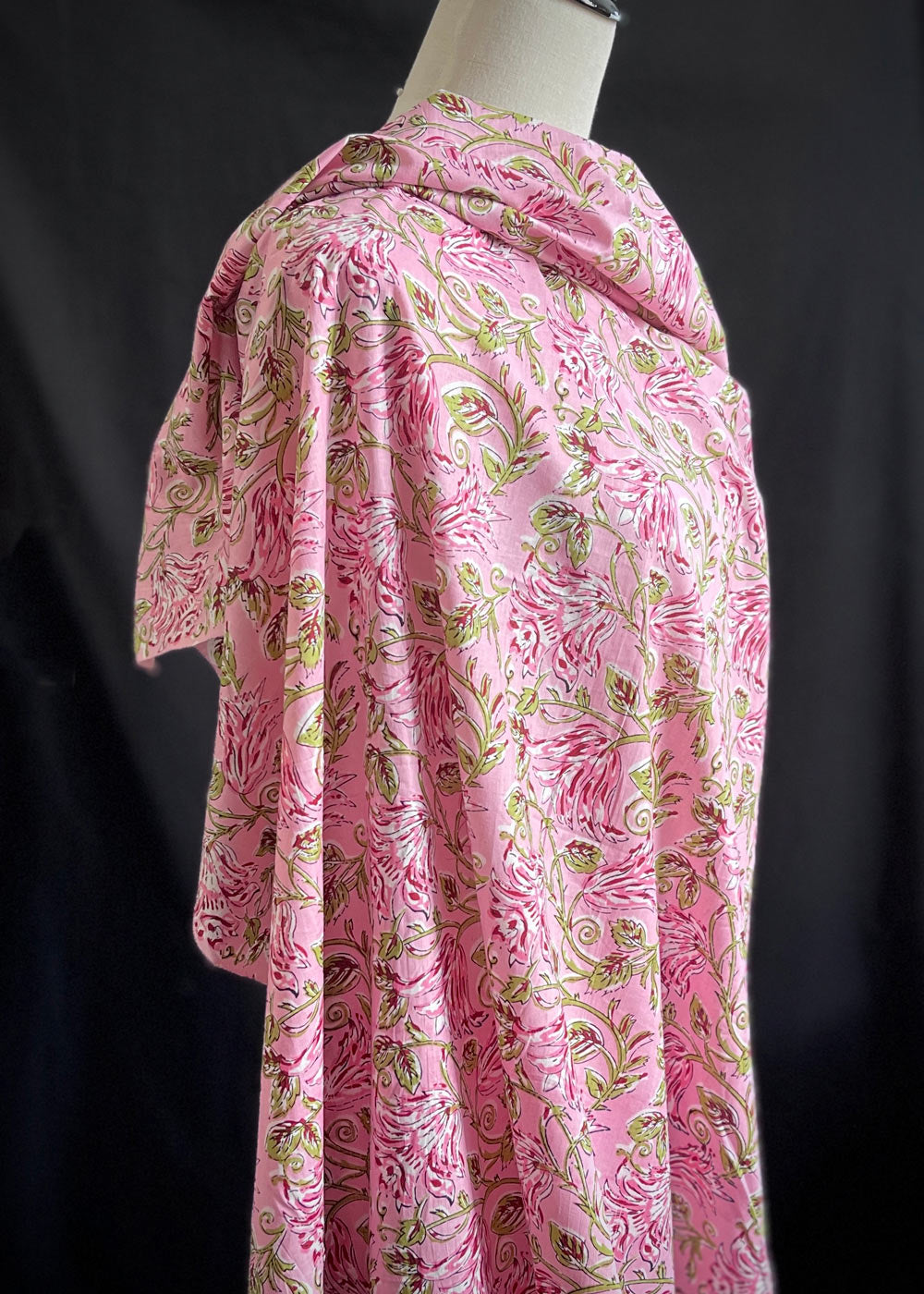 Hand Printed Cotton - Tulip