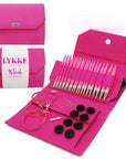 Lykke 3.5" Knitting Needle Set. BLUSH PINK