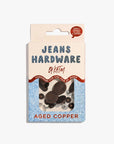 Jeans Hardware Kit | Aged Copper