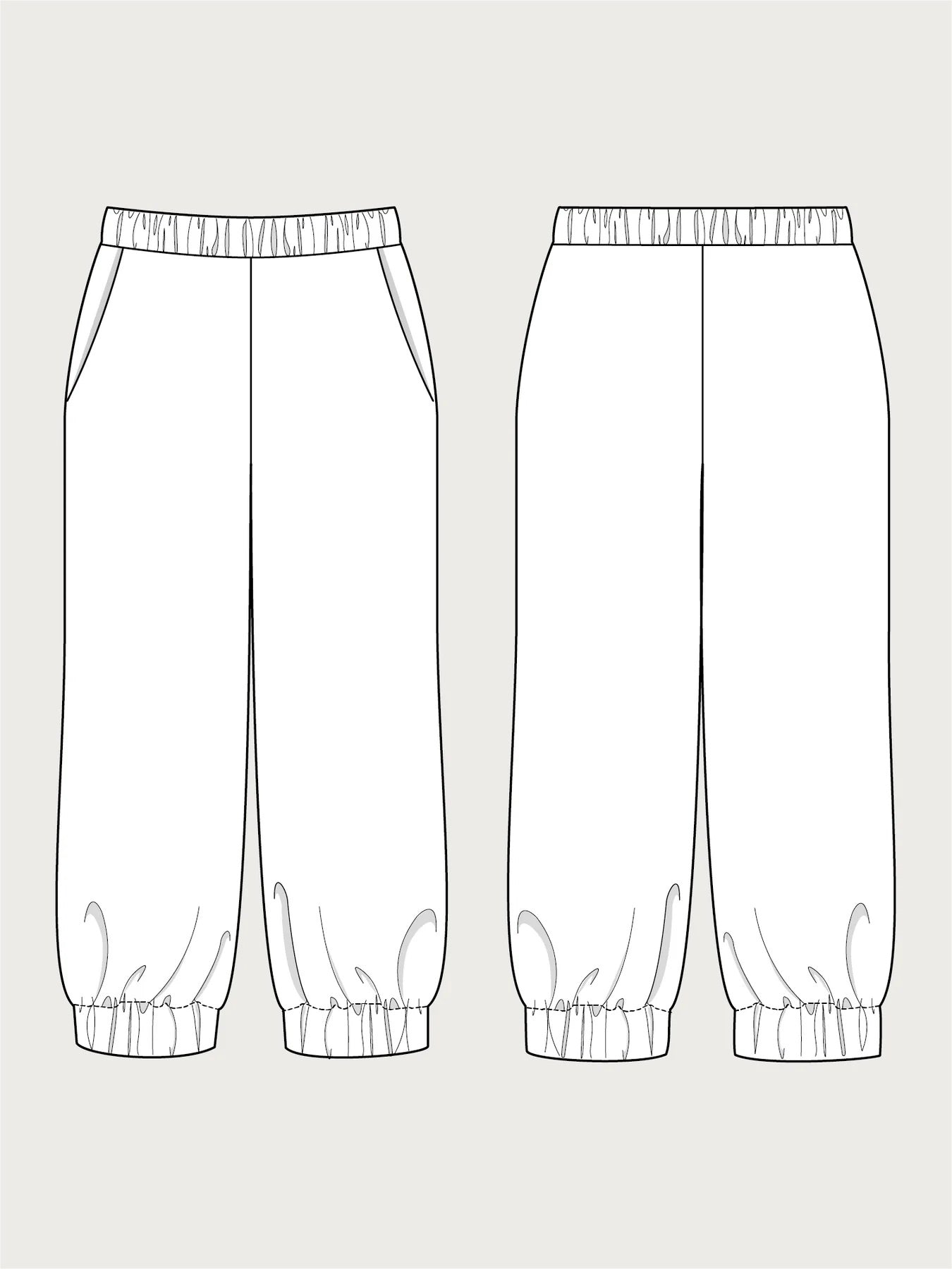 The Assembly Line - Pull On Trousers MINI