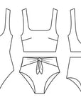 Papercut Patterns, Marnie Swimsuit