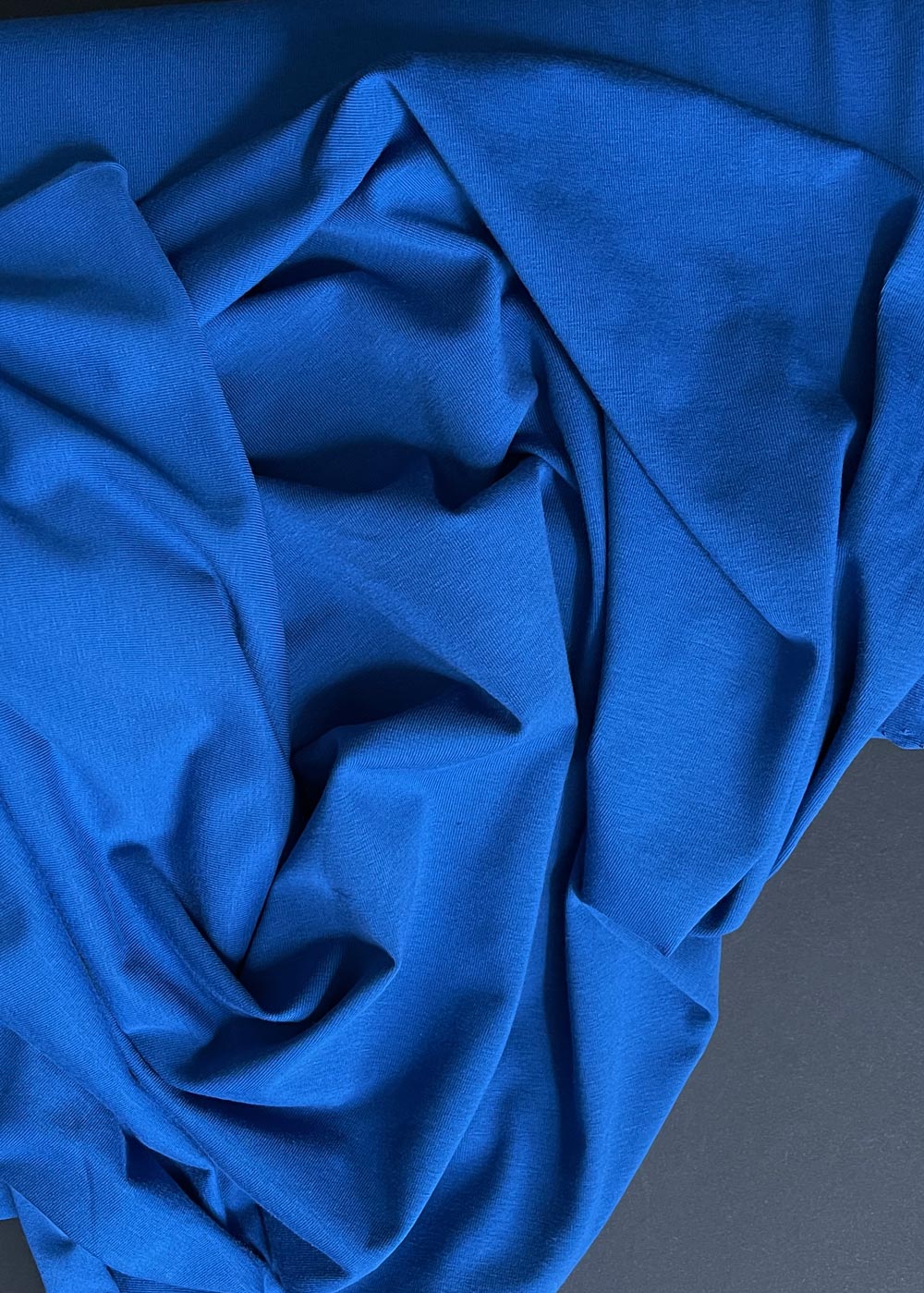 Go To Organics - Jersey Knit, Electric Blue